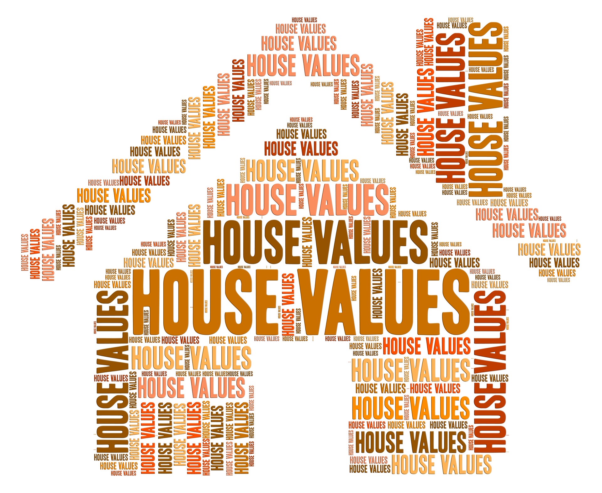 House Values Represents Selling Price And Charge